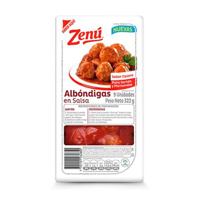 Albóndigas en salsa ZENÚ 170gr