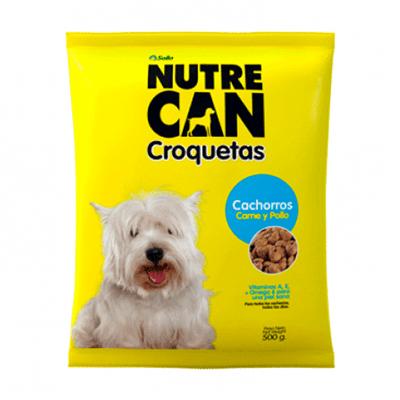 Alimento cachorros NUTRECAN Croquetas 500gr