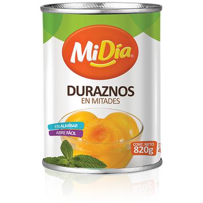 Duraznos MI DÍA en mitades 820gr