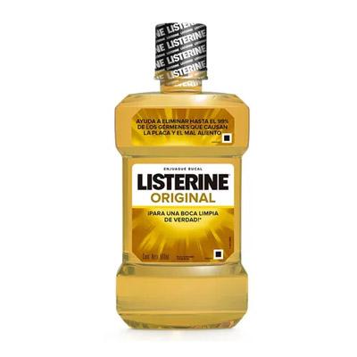 Enjuague bucal LISTERINE solución original 180ml