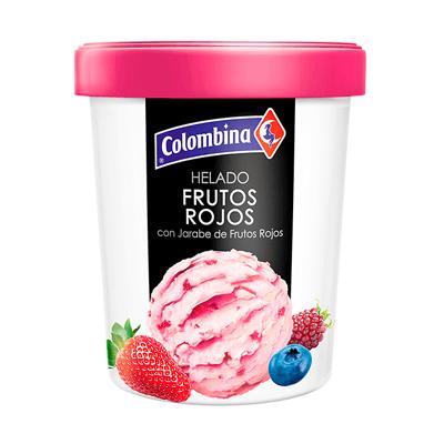 Helado frutos rojos COLOMBINA 1litro