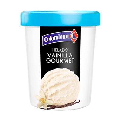 Helado vainilla gourmet COLOMBINA 1litro