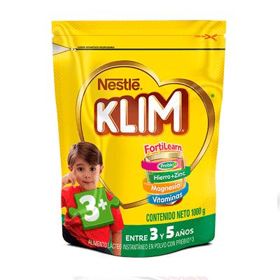 Leche KLIM 3+ en polvo NESTLÉ 1000gr