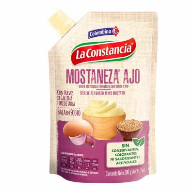 Mostaneza LA CONSTANCIA de ajo 200gr