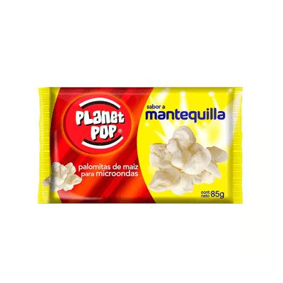 Palomitas mantequilla PLANET POP microondas 85gr