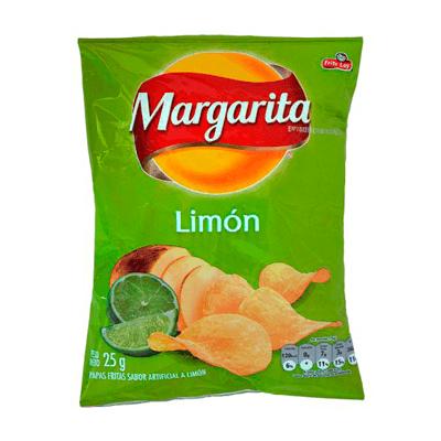 Papas limón MARGARITA uni 25gr