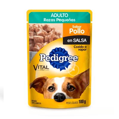 Pouch PEDIGREE adulto pollo 100gr