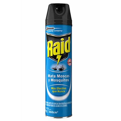 Raid mata zancudos y moscas 360ml JOHNSON