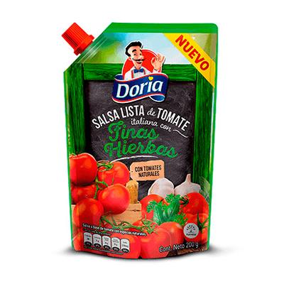 Salsa DORIA del huerto finas hierbas 200gr