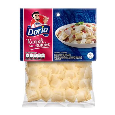 Pasta DORIA ravioli de jamon 250 gr