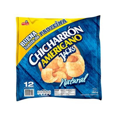 Chicharrón americano JACKS 12uni