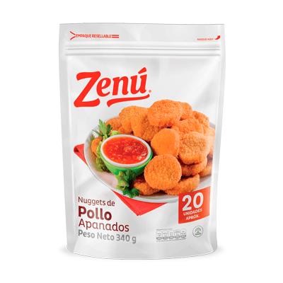 Nuggets ZENÚ de pollo 20 uni 340gr