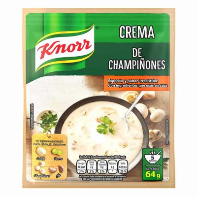 Crema KNORR champiñones 64gr