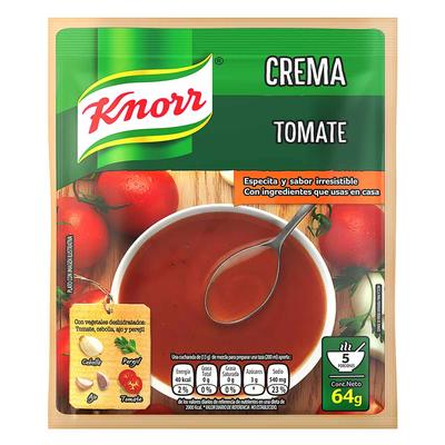 Crema KNORR tomate 64gr