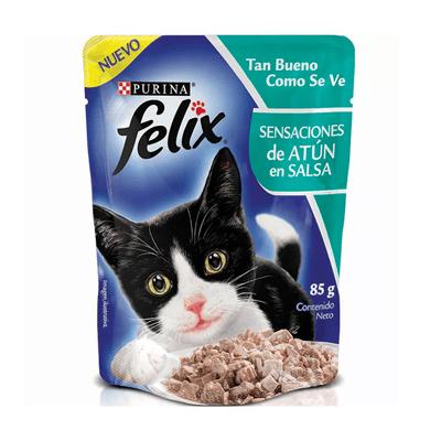 Alimento atún en salsa FELIX 85gr