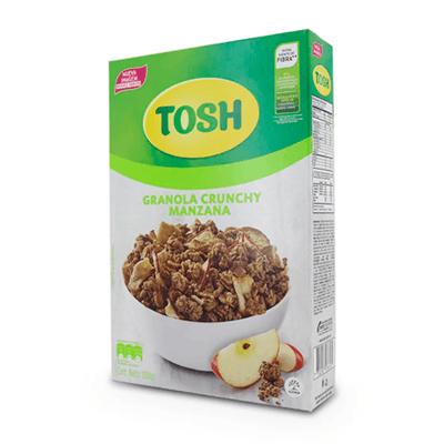 Granola crunchy manzana TOSH 300gr