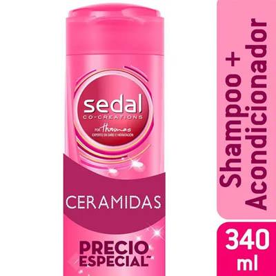 Shampoo + acondicionador SEDAL ceramidas 340ml