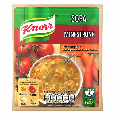 Sopa KNORR minestrone 64gr