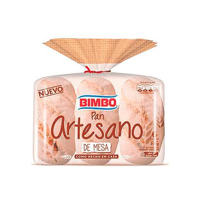 Pan BIMBO mesa artesano 390 gr 6uni