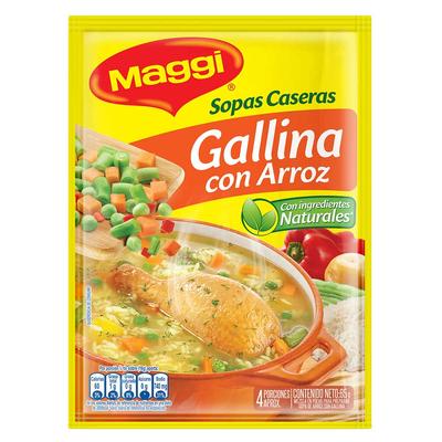 Sopa MAGGI gallina con arroz 65gr