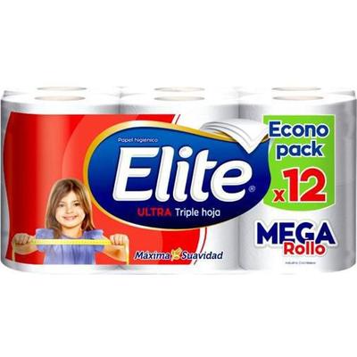 Papel higienico ELITE Megarollo 12 uni