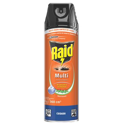 Raid multi propósito jardines 360ml JOHNSON