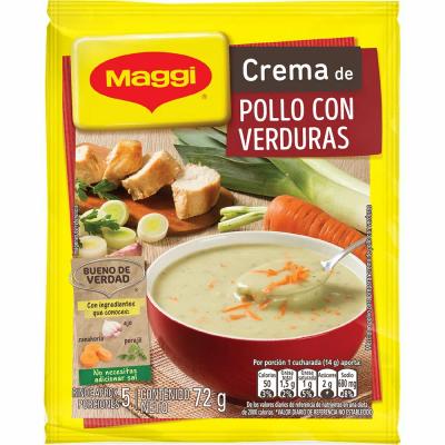 Crema MAGGI pollo con verduras 72gr