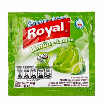 Gelatina ROYAL limón 40gr