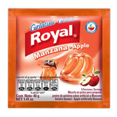 Gelatina ROYAL manzana 40gr