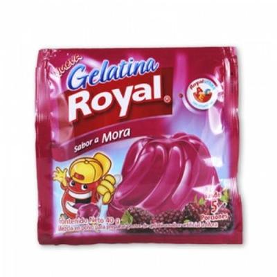 Gelatina ROYAL mora 40gr