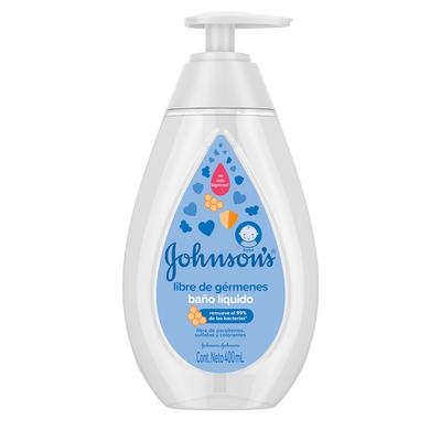 Baño Liquido JOHNSON´S libre de gérmenes 400ml