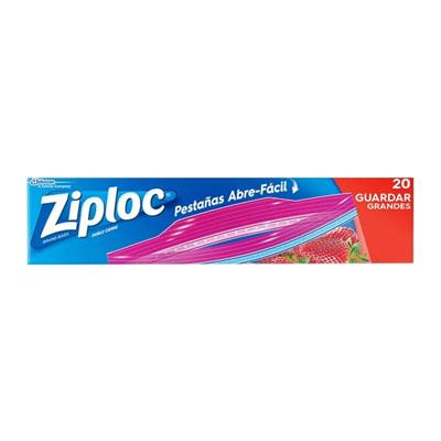 Bolsas ZIPLOC grandes 20 unid