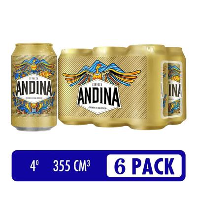 Cerveza ÁGUILA lata sixpack 2838ml