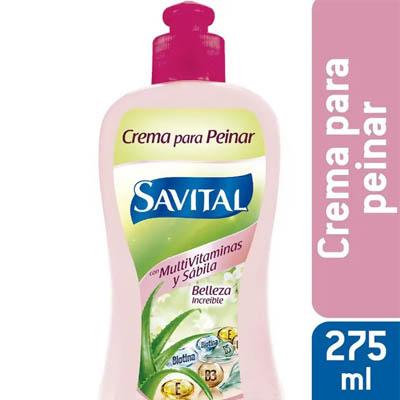 Crema peinar SAVITAL multivitaminas 275ml