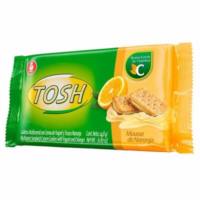 Galletas TOSH naranja 148.8g 6uni