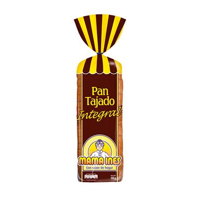 Pan MAMÁ INÉS tajado integral 440g