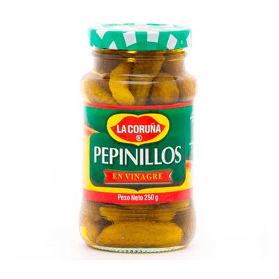 Pepinillos en vinagre LA CORUÑA 250gr