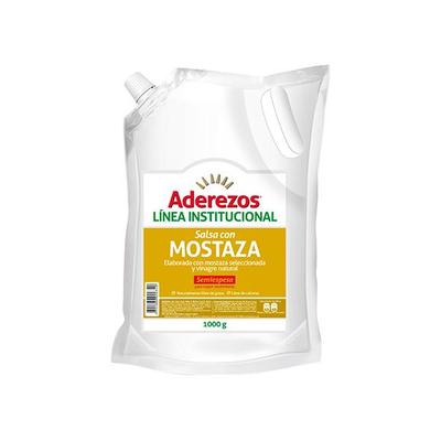 Salsa ADEREZOS mostaza 1000g