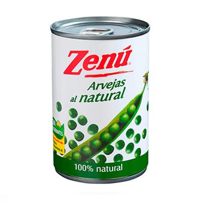 Arvejas al natural ZENÚ 300g