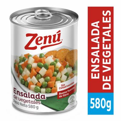 Ensalada de vegetales ZENÚ 580g