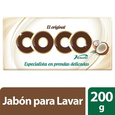 Jabón barra coco VARELA 180g