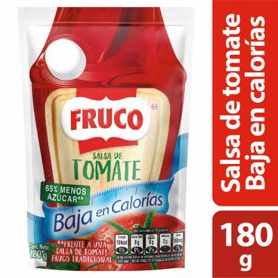 Salsa FRUCO tomate baja en calorías 180g