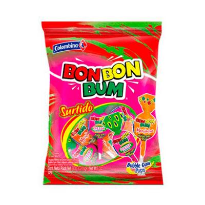 Bon bon bum surtido COLOMBINA 24uni 456g