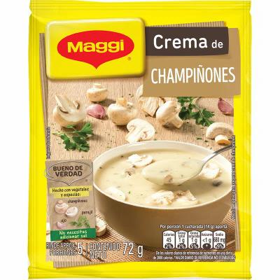 Crema MAGGI champiñones 72g