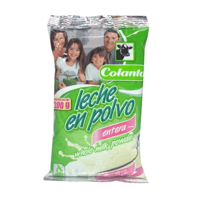 Leche COLANTA en polvo entera 200g