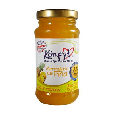 Mermelada KONFYT de piña sin azúcar 250g