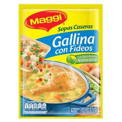 Sopa MAGGI gallina con fideos 65gr