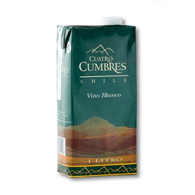 Vino blanco CUATRO CUMBRES 1000ml