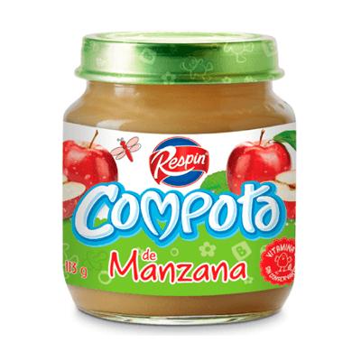 Compota RESPIN manzana 113g