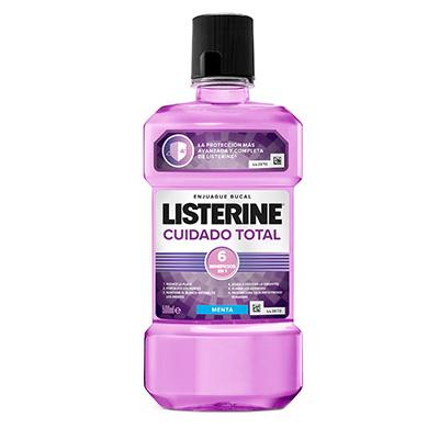 Enjuague bucal LISTERINE cuidado total 500ml